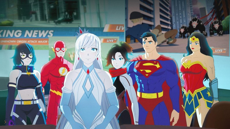 Xem Phim Liên Minh Công Lý Gặp Đội Rwby: Siêu Anh Hùng Và Thợ Săn Phần 2, Justice League x RWBY: Super Heroes & Huntsmen, Part Two 2023
