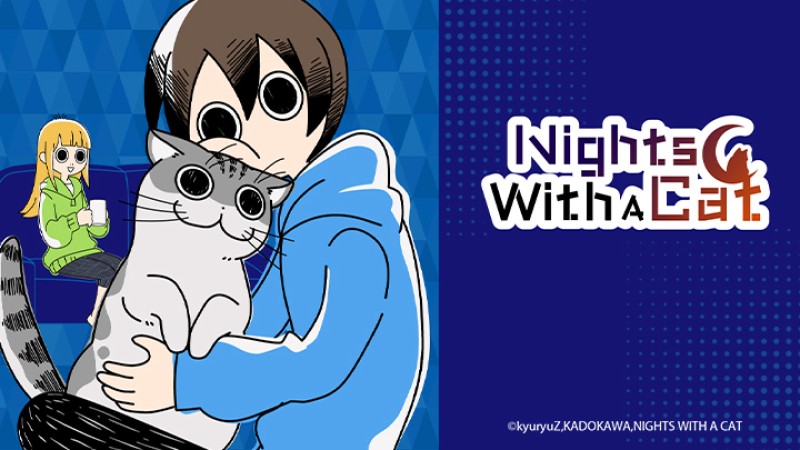 Xem Phim Nights with a Cat, 夜は猫といっしょ 2022