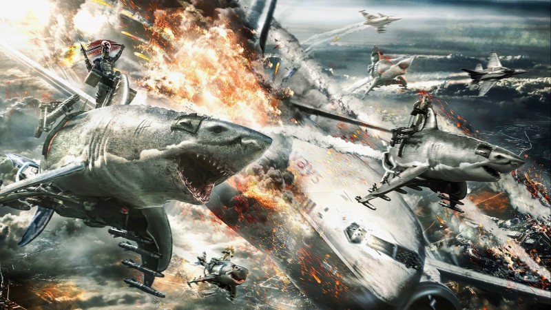Xem Phim Sky Sharks, Sky Sharks 2020