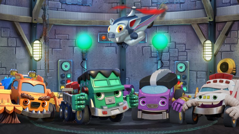 Xem Phim Xe quái vật siêu cấp (Phần 2), Mighty Monsterwheelies (Season 2) 2025